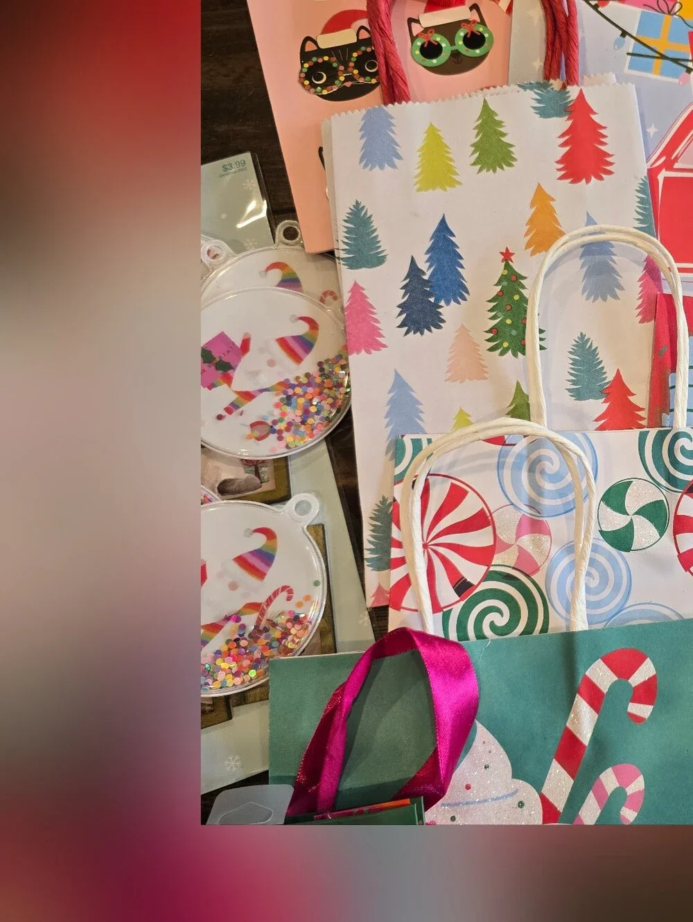 Christmas Bags, Tags, Gift Adornments, And More!